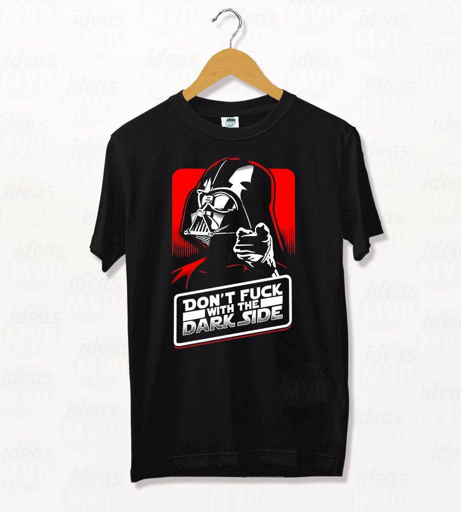 Remera Star Wars Darth Vader Dont Fuck (Negra)