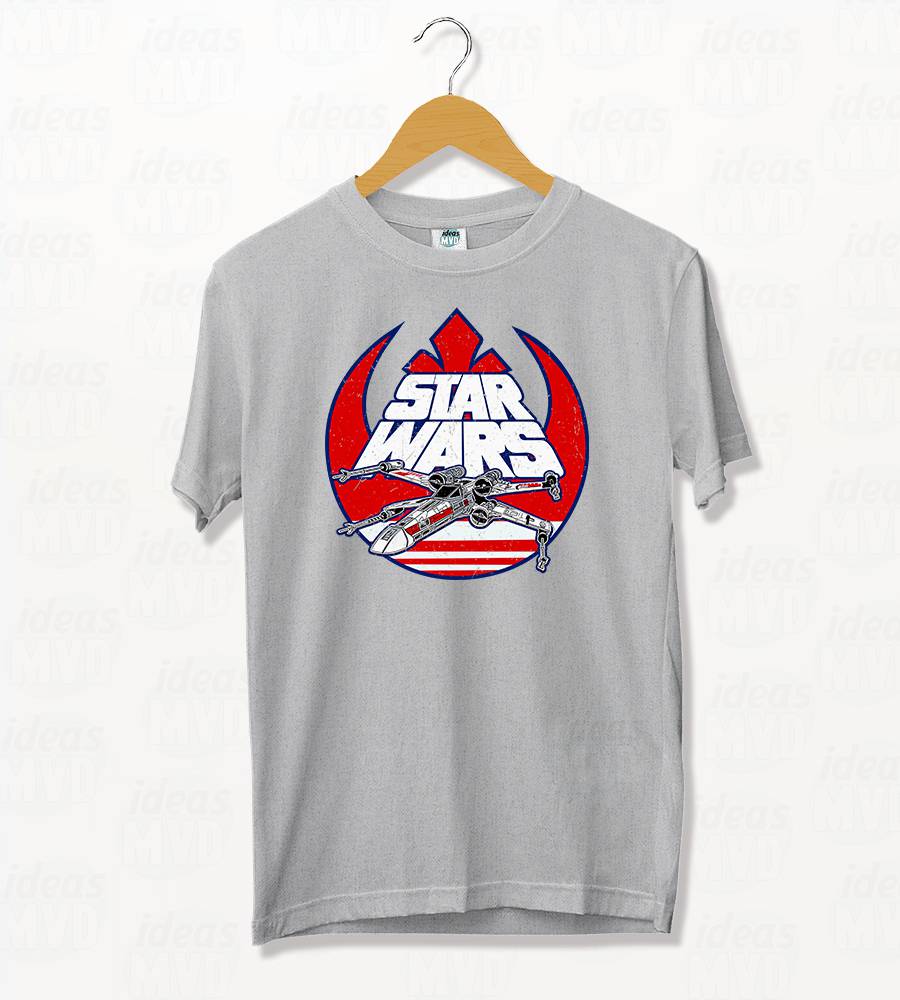 Remera Star Wars Rebel X Wing (Colores)