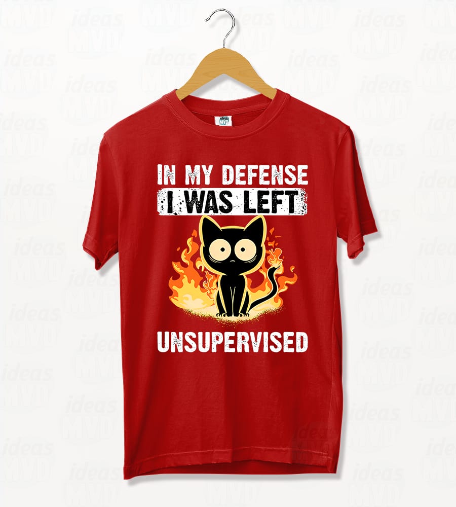 Remera Gatito Defense (Colores)
