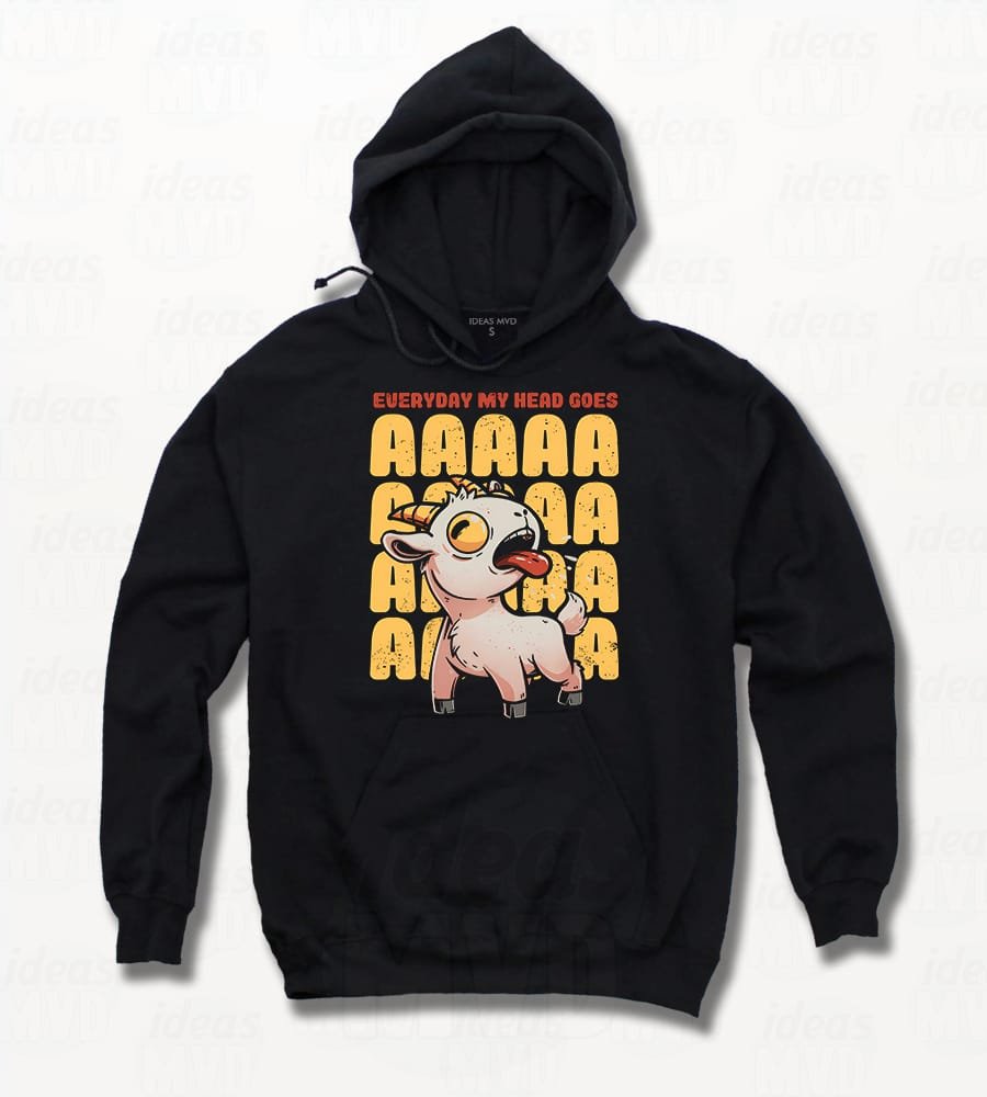 Canguro Cabra My Head Goes AAA (Negro)