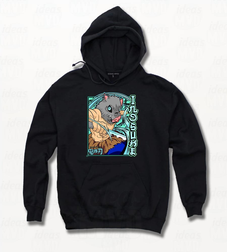 Canguro Demon Slayer Inosuke 04 (Negro)