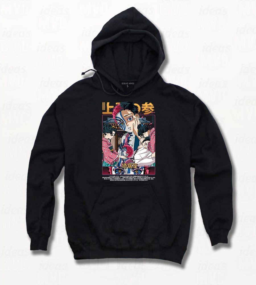 Canguro Demon Slayer Akaza (Negro)