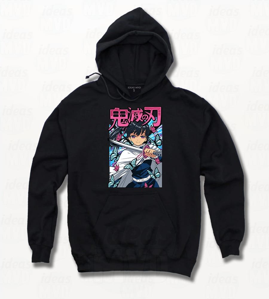 Canguro Demon Slayer Kanao Suyuri (Negro)