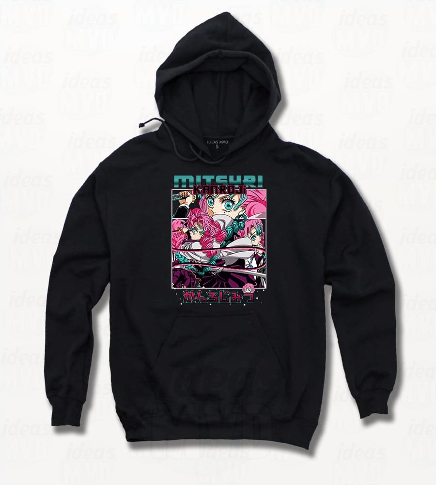 Canguro Demon Slayer Mitsuri Kanroji (Negro)