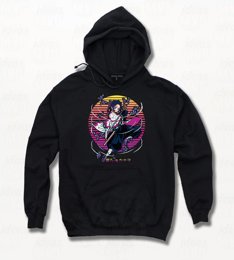 Canguro Demon Slayer Shinobu Kocho 02 (Negro)