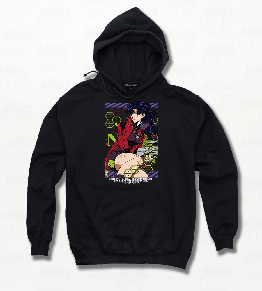 Canguro Evangelion Misato Katsuragi (Negro)