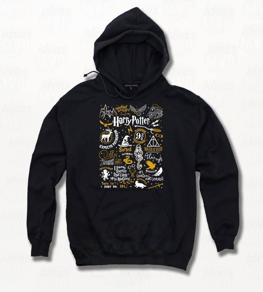 Canguro Harry Potter Elements (Negro)