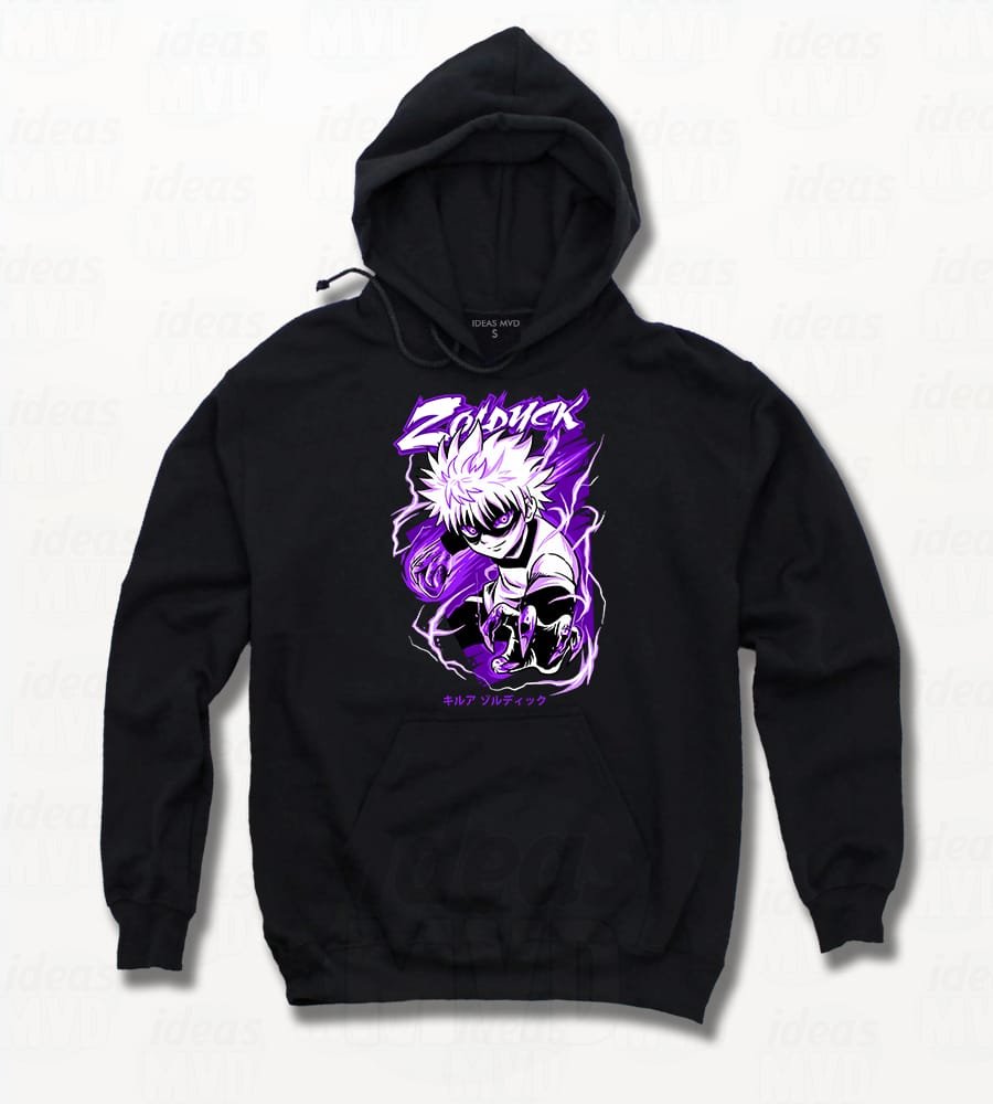 Canguro Hunter x Hunter Killua Zoldyck (Negro)