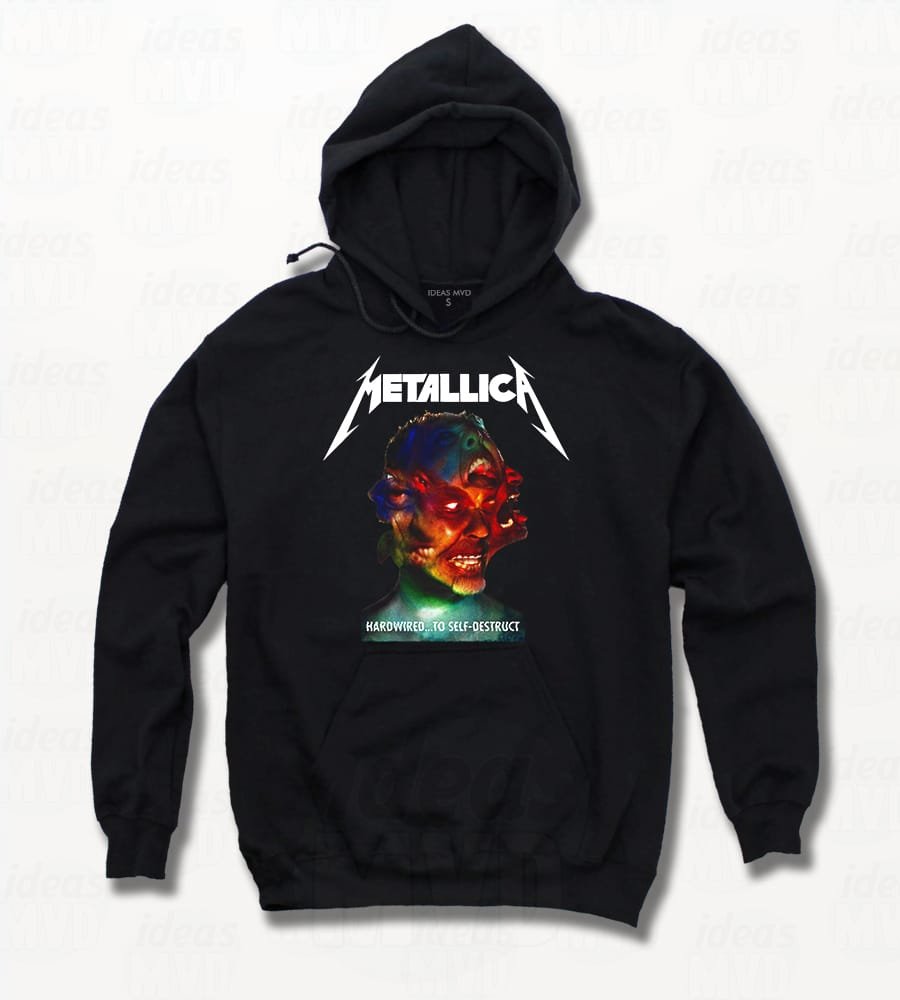 Canguro Metallica 02 (Negro)