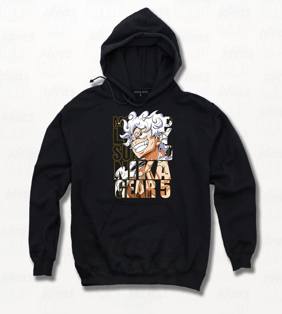 Canguro One Piece Luffy (Negro)