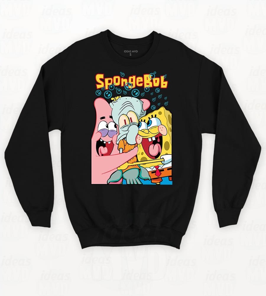 Buzo Bob Esponja (Negro)