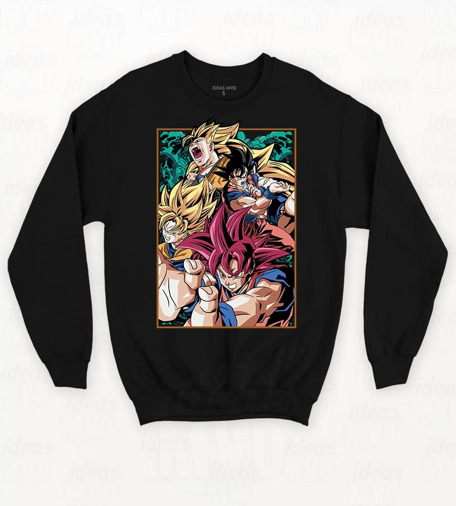 Buzo Dragon Ball Z Goku (Negro)