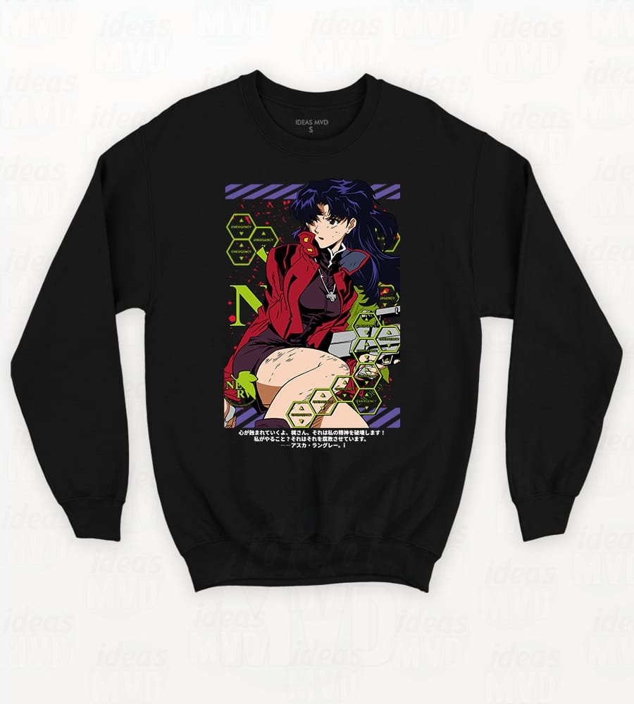 Buzo Evangelion Misato Katsuragi (Negro)
