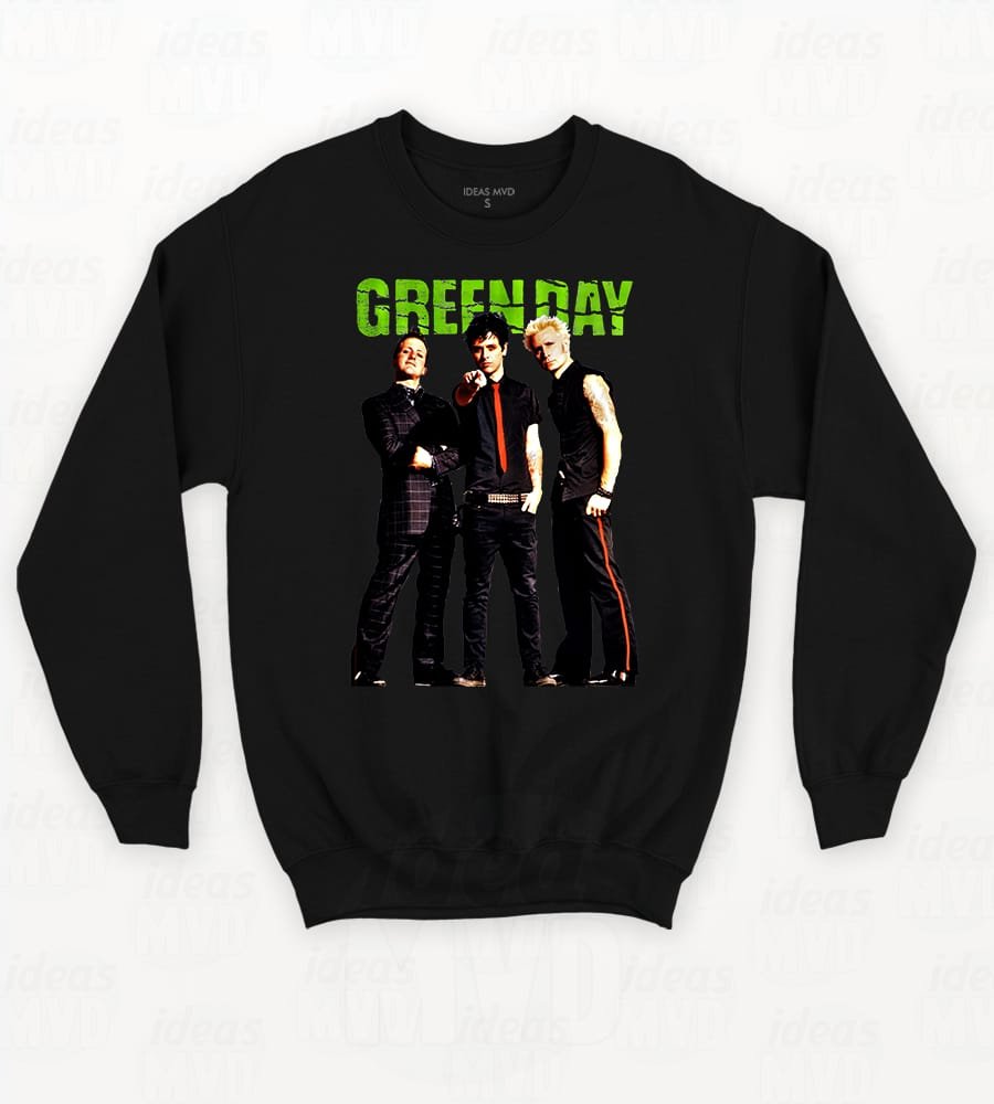 Buzo GreenDay 02 (Negro)