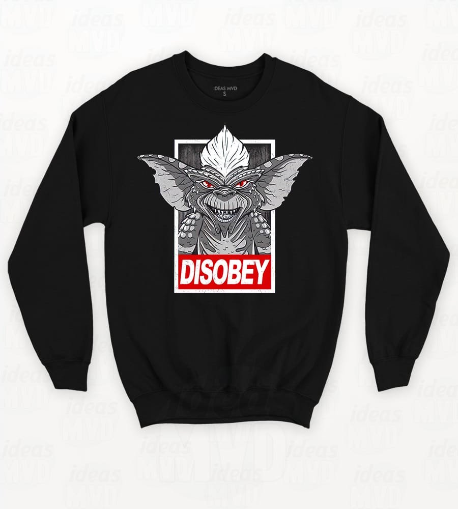 Buzo Gremlins Disobey (Negro)