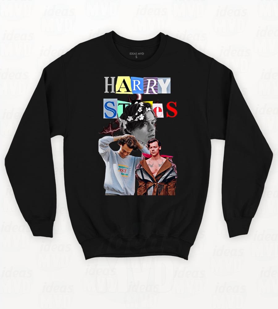 Buzo Harry Styles 03 (Negro)