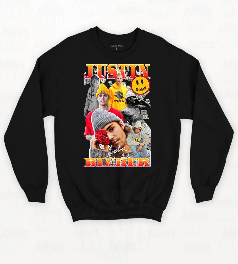 Buzo Justin Bieber (Negro)