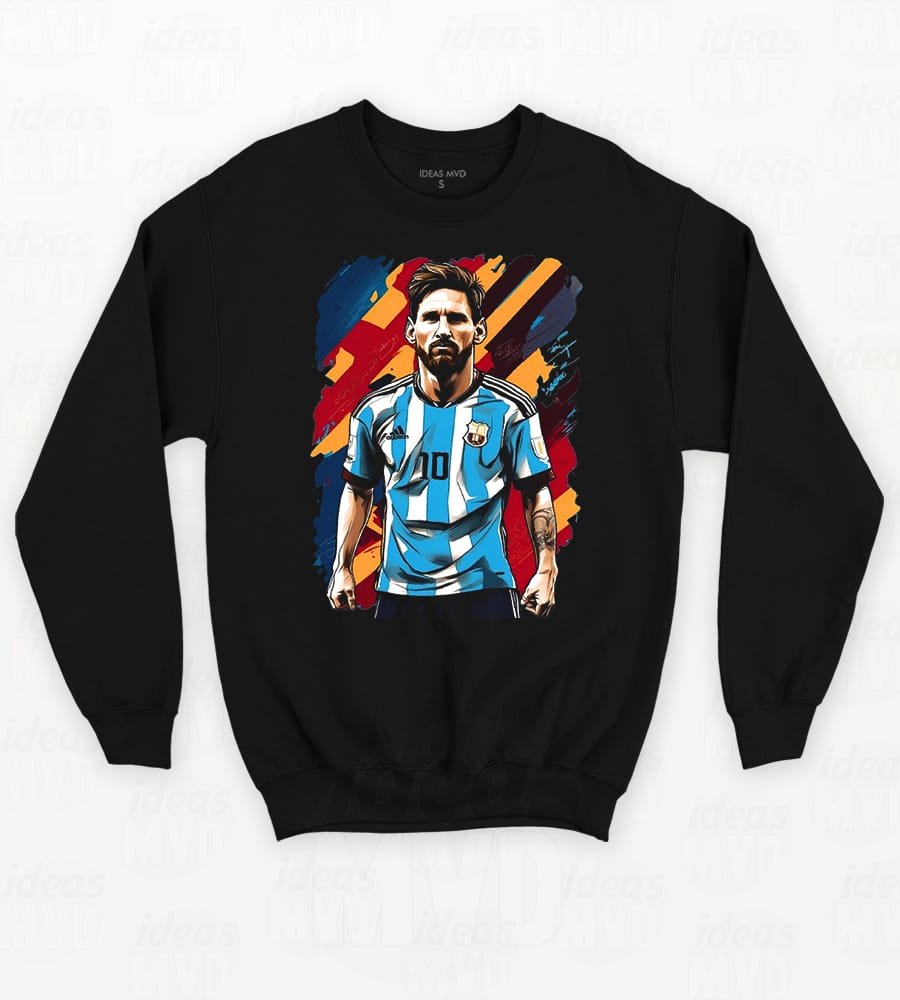 Buzo Lionel Messi 03 (Negro)