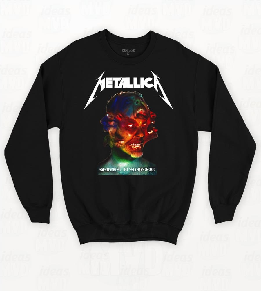 Buzo Metallica 02 (Negro)