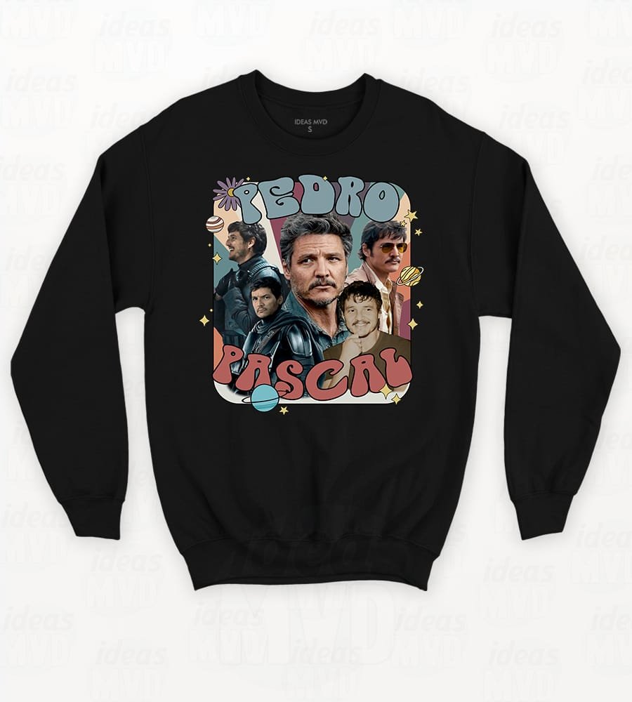 Buzo Pedro Pascal (Negro)