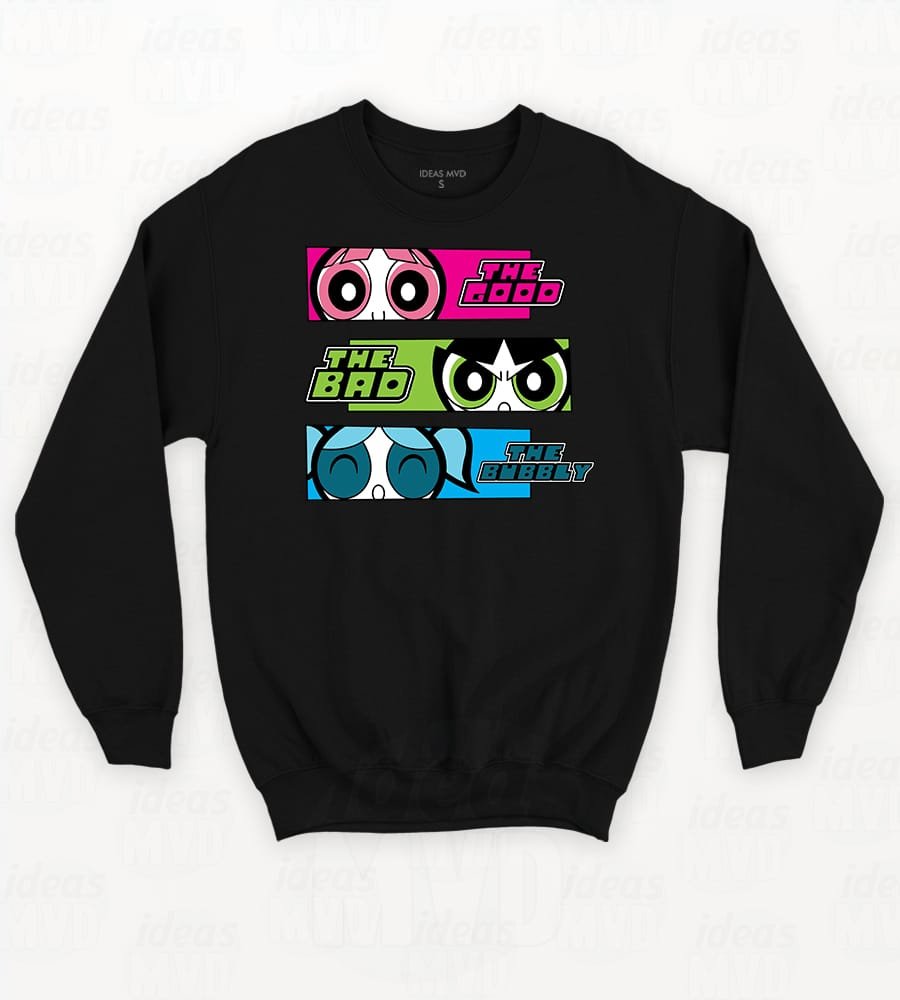 Buzo Chicas Superpoderosas (Negro)