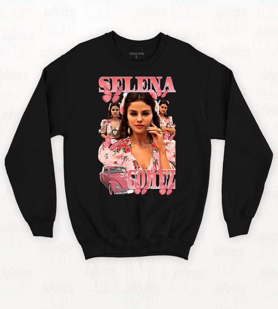 Buzo Selena Gomez (Negro)