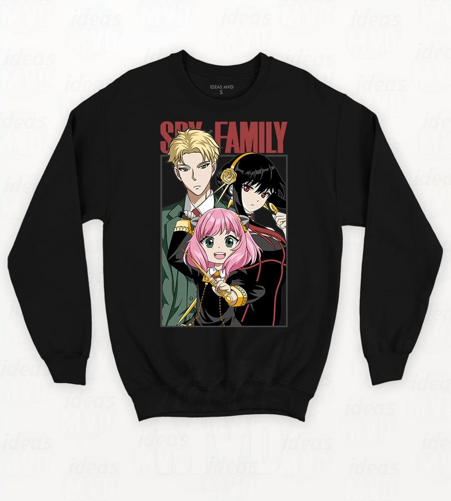 Buzo Spy Family (Negro)