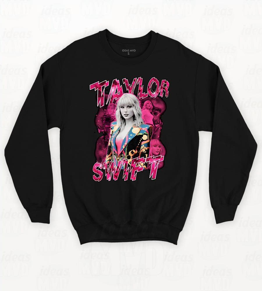 Buzo Taylor Swift 04 (Negro)