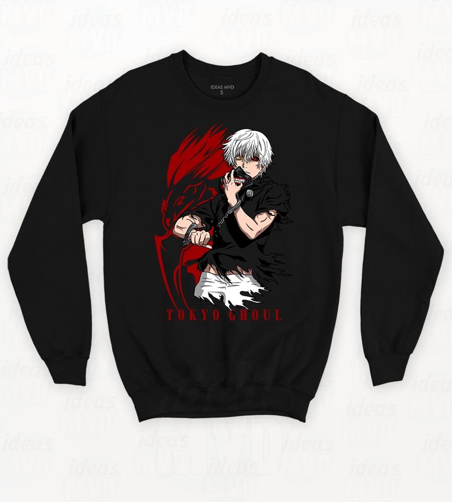 Buzo Tokyo Ghoul Ken Kaneki 02 (Negro)