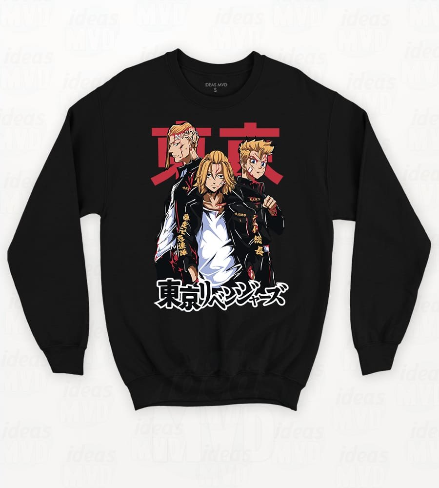 Buzo Tokyo Revengers 02 (Negro)