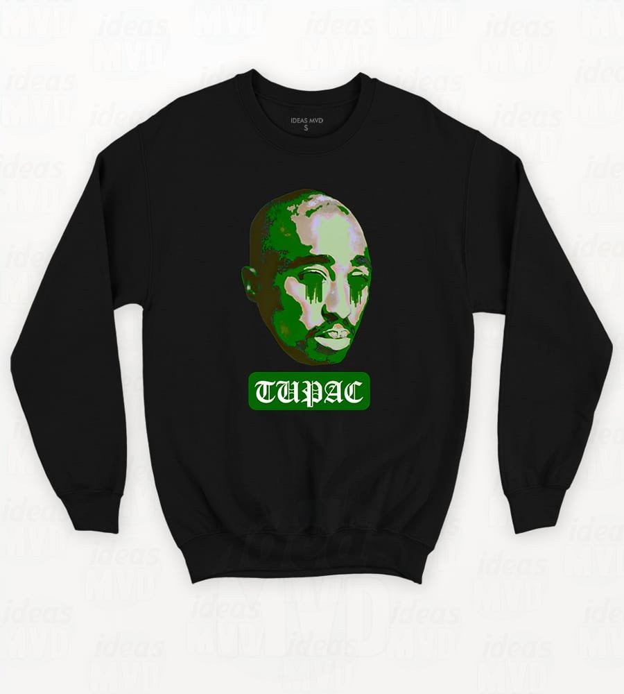 Buzo Tupac 03 (Negro)