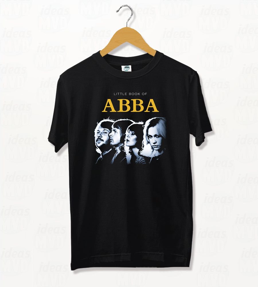 Remera ABBA (Negra)