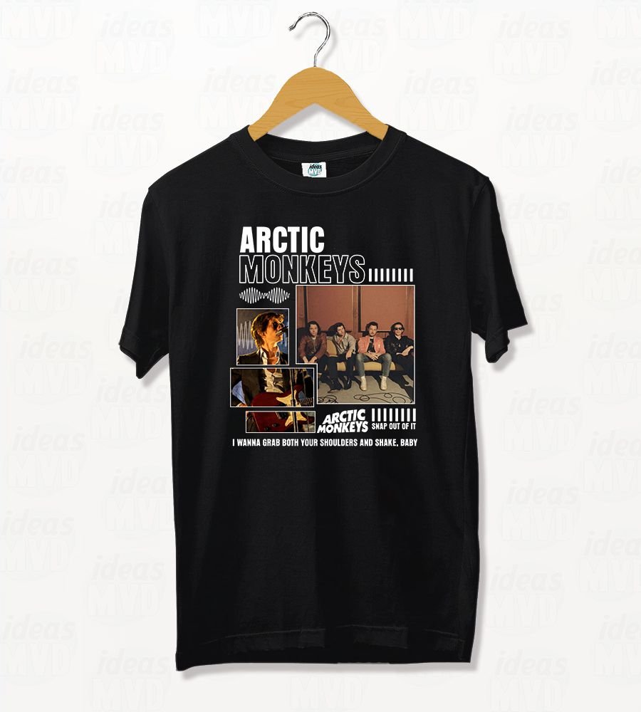 Remera Arctic Monkeys (Negra)