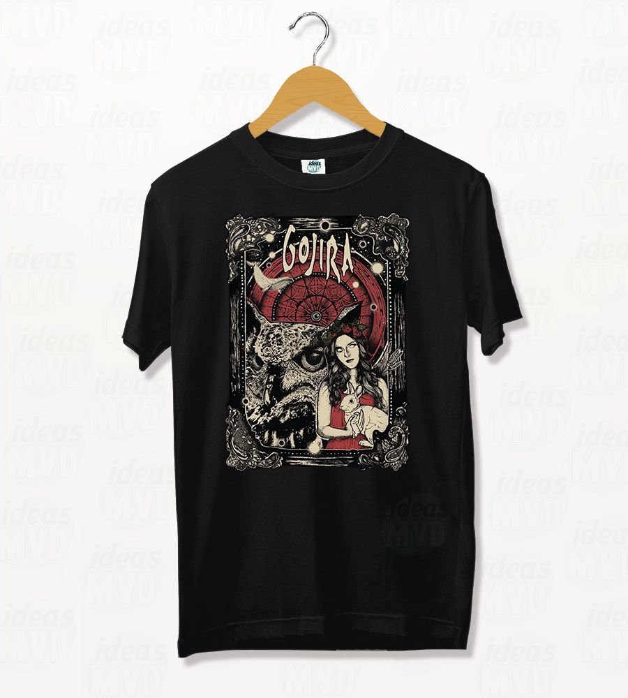 Remera Gojira (Negra)