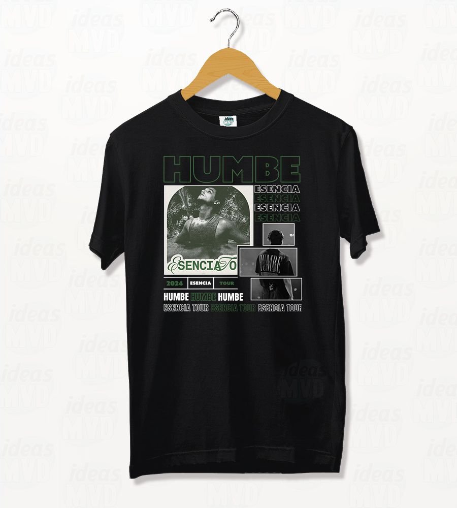 Remera Humbe (Negra)