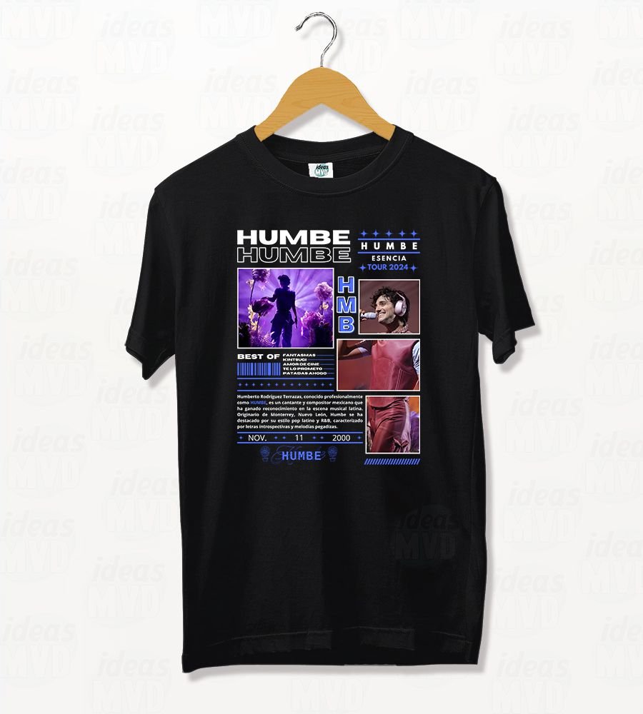 Remera Humbe 02 (Negra)