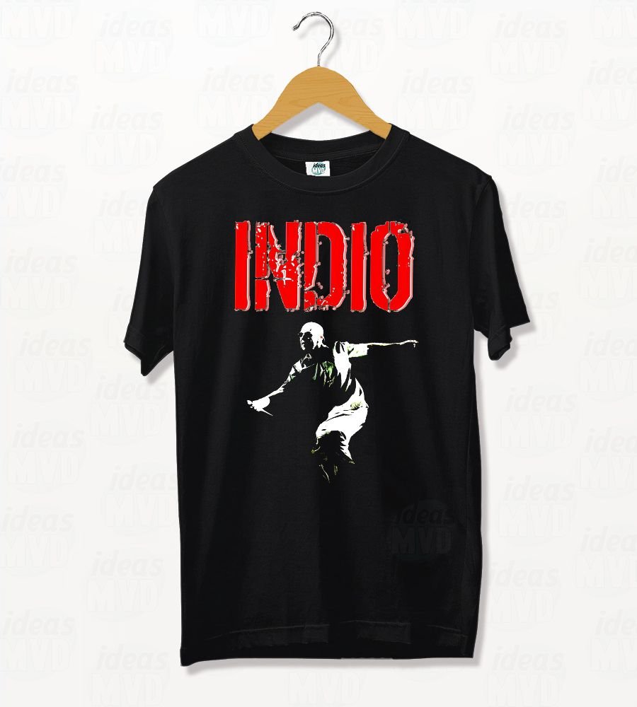 Remera Indio Solari 03 (Negra)