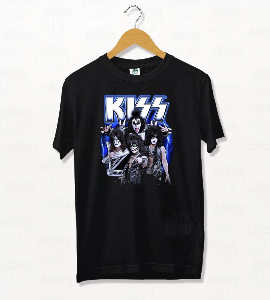 Remera Kiss 07 (Negra)