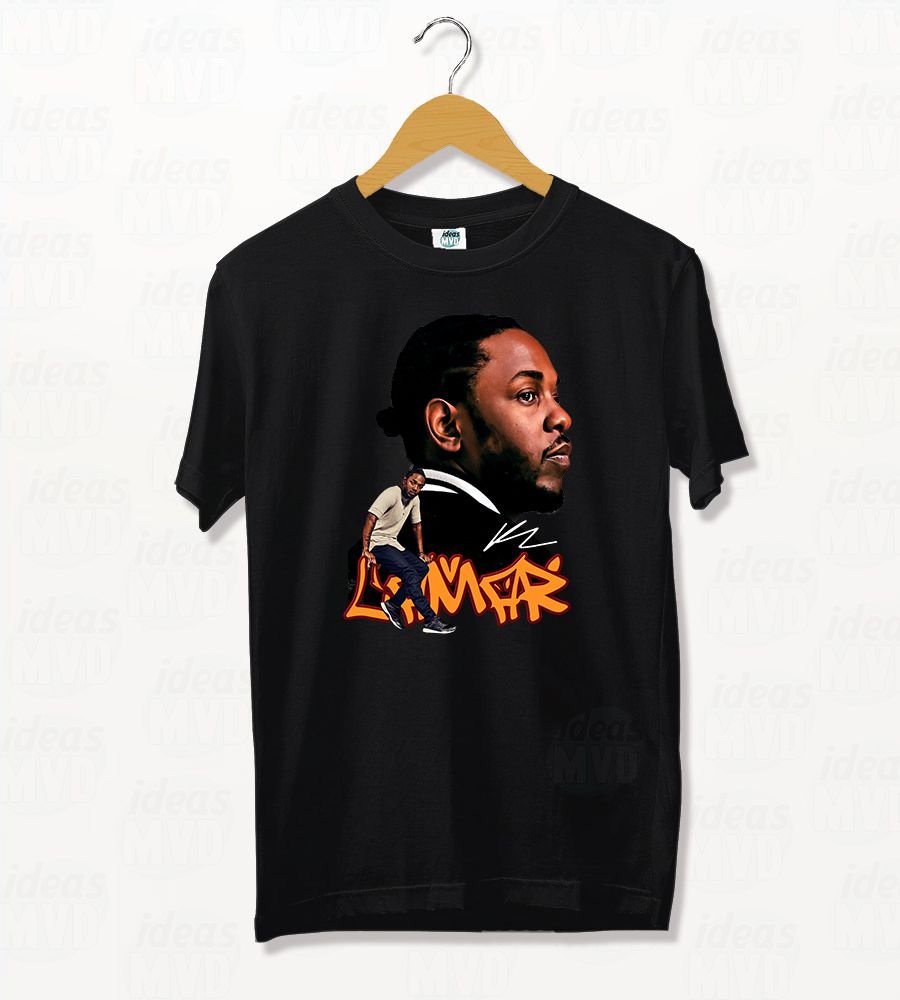 Remera Kendrick Lamar 03 (Negra)