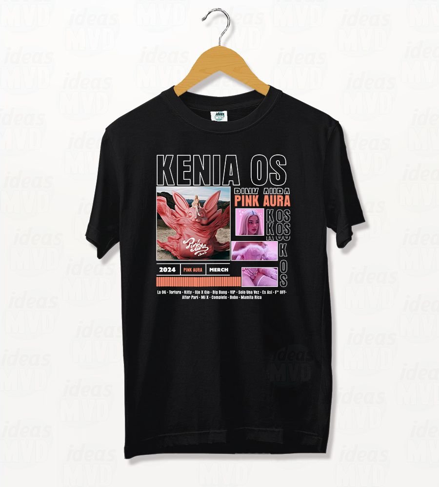 Remera Kenia Os (Negra)