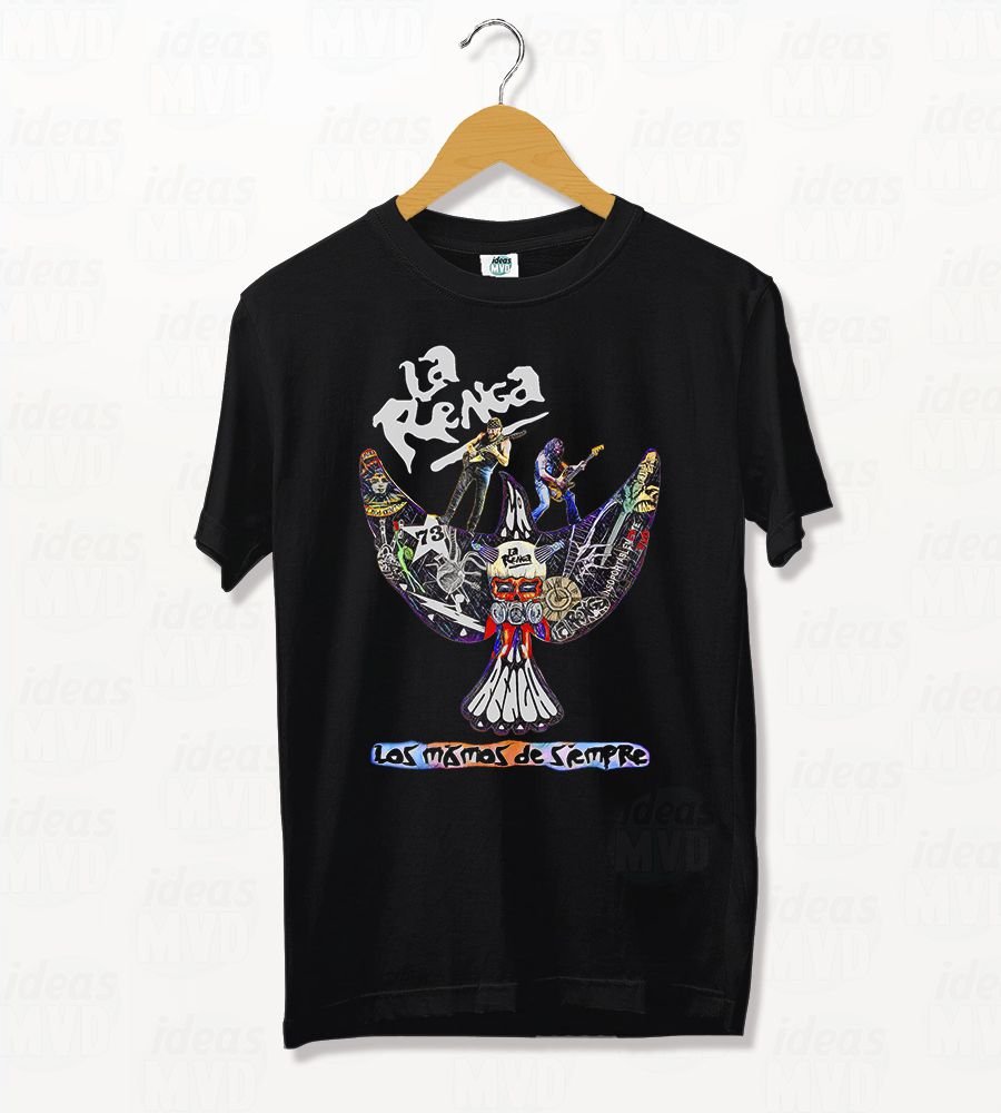 Remera La Renga 03 (Negra)