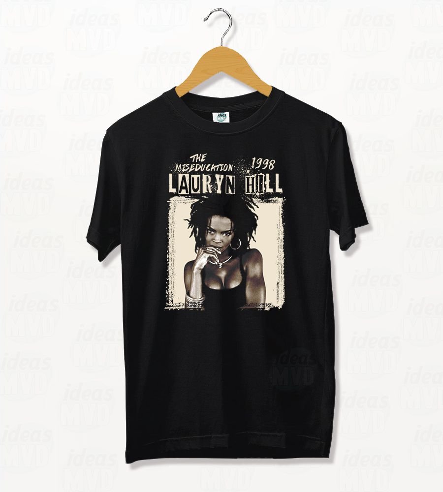 Remera Lauryn Hill (Negra)
