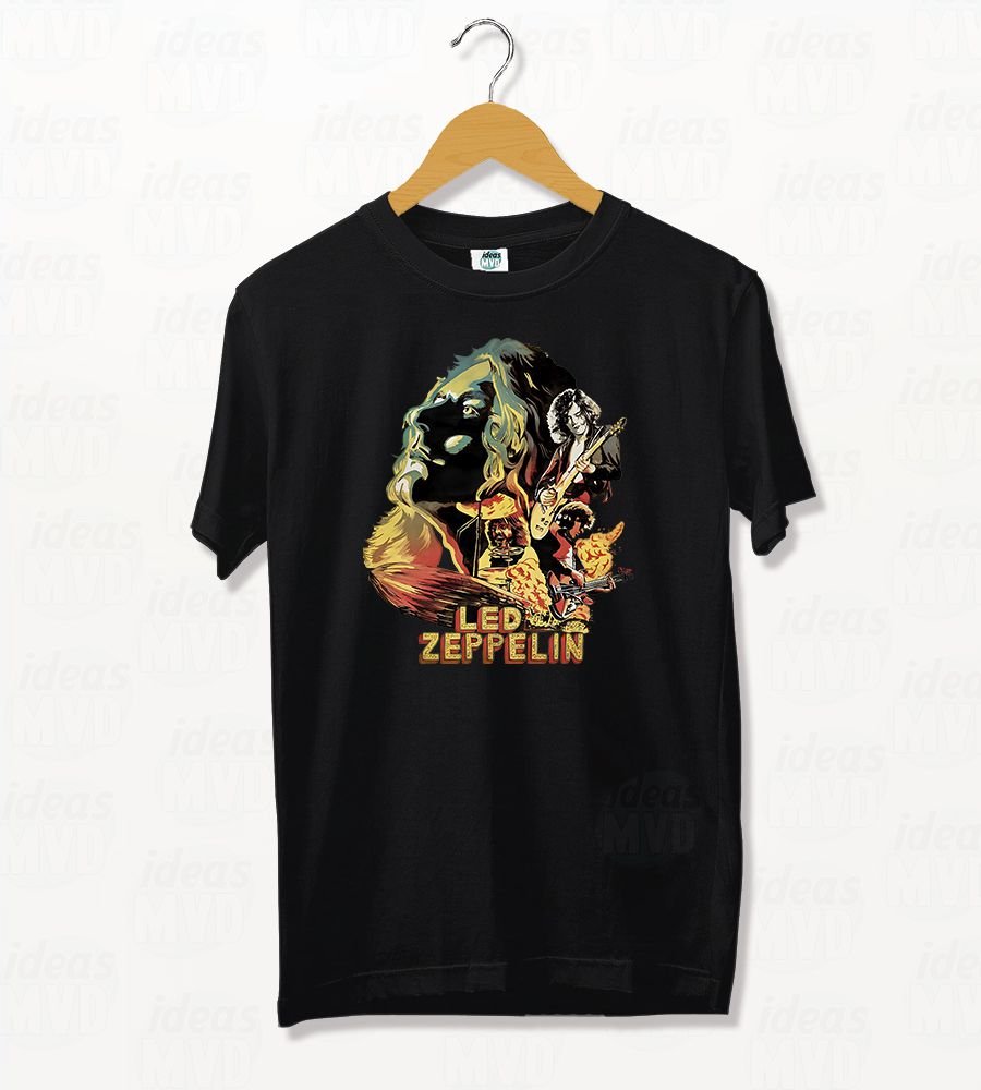 Remera Led Zeppelin (Negra)