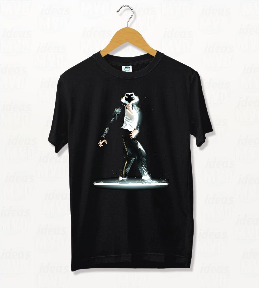 Remera Michael Jackson 02 (Negra)