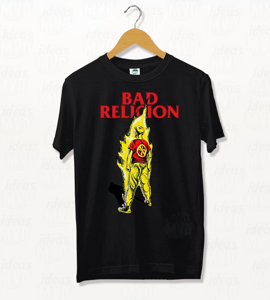 Remera Bad Religion (Negra)