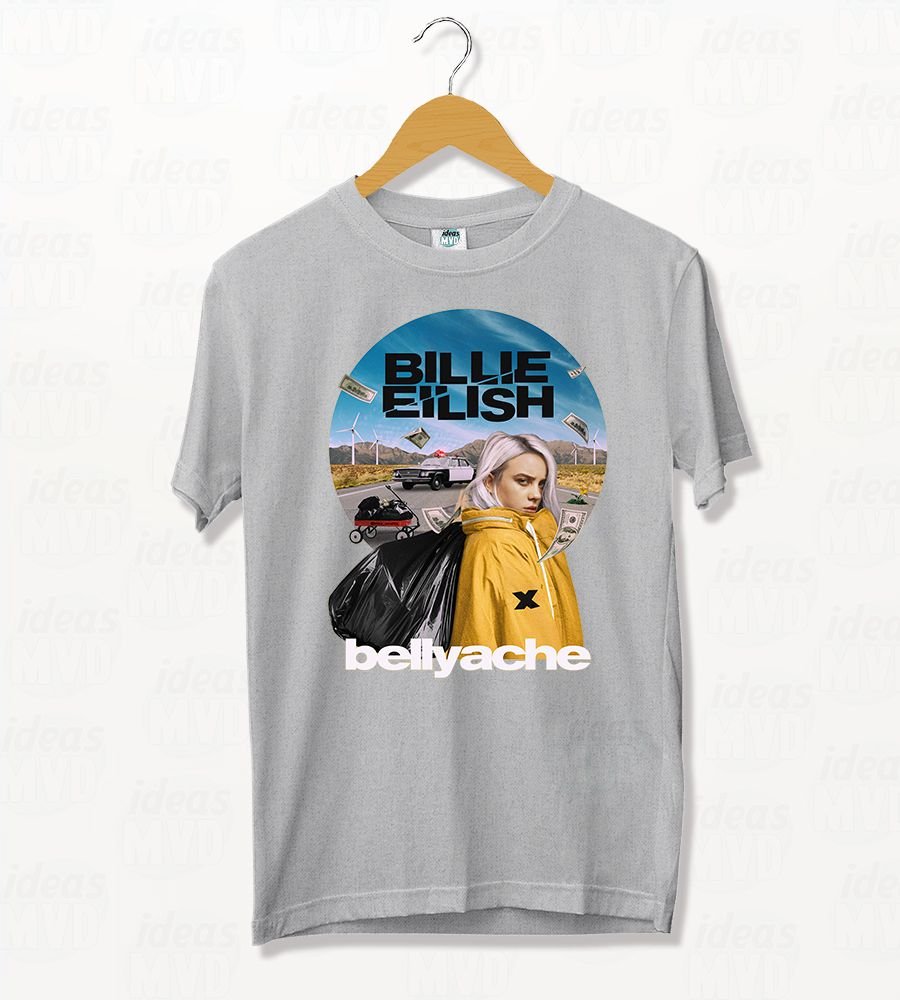 Remera Billie Eilish 07 (Colores)