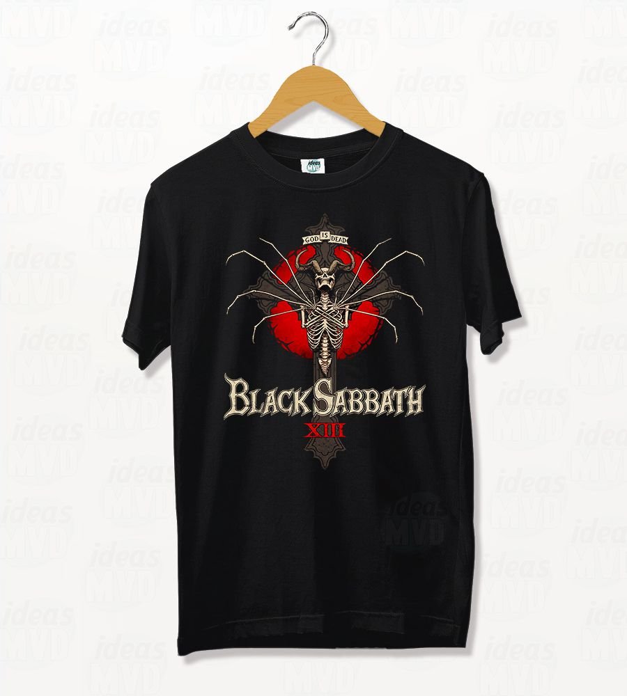 Remera Black Sabbath 05 (Negra)