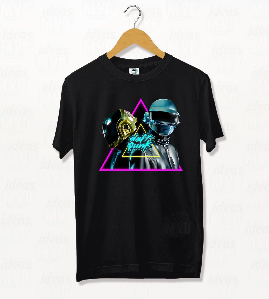 Remera Daft Punk (Colores)