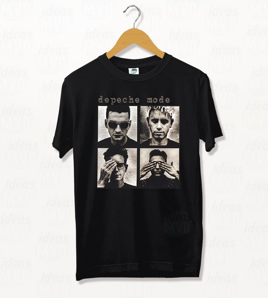 Remera Depeche Mode (Negra)