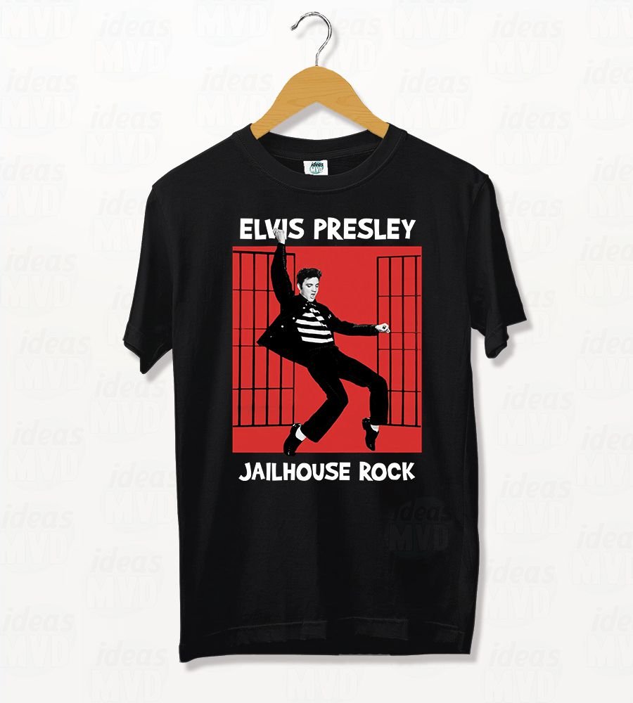 Remera Elvis Presley Jailhouse Rock (Colores)